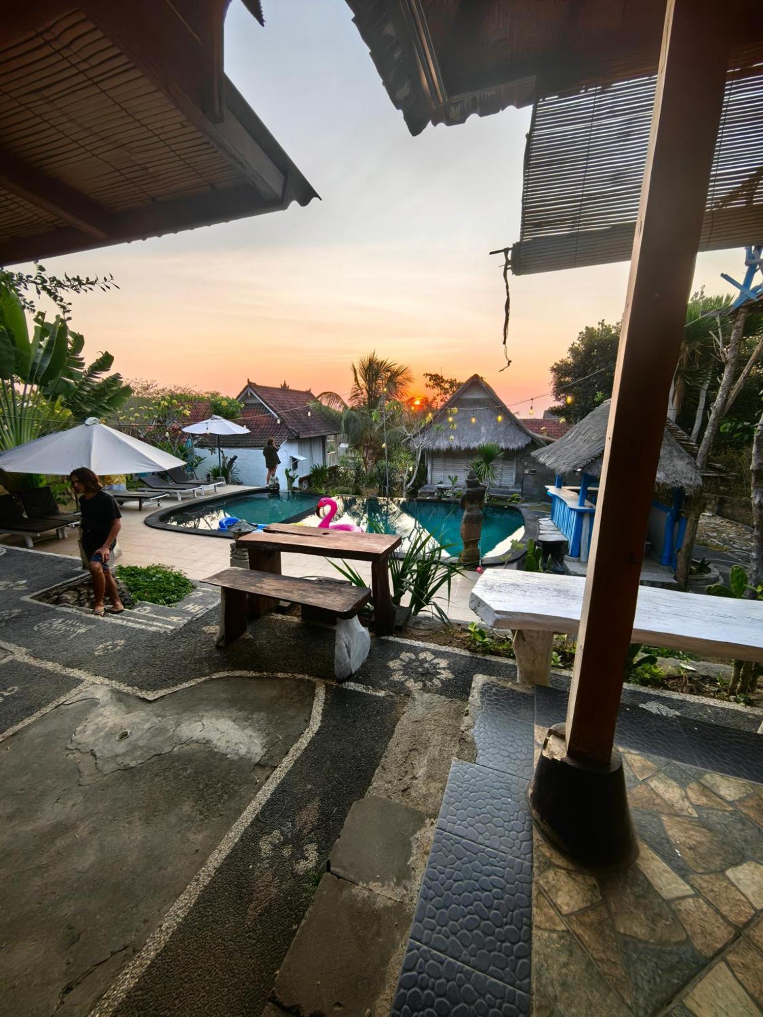 The Dafish Ceningan Otel Ceningan Island Dış mekan fotoğraf