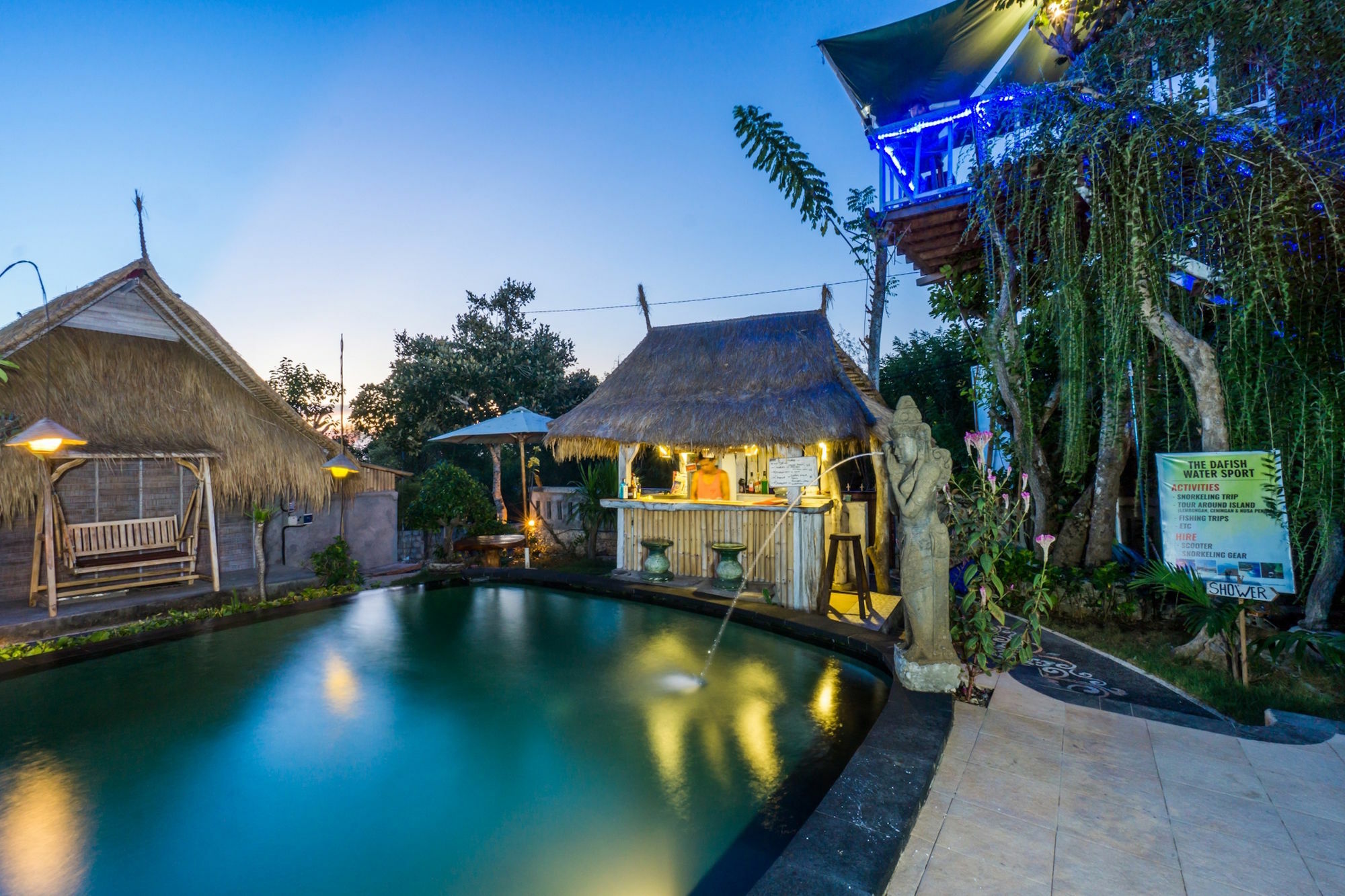 The Dafish Ceningan Otel Ceningan Island Dış mekan fotoğraf